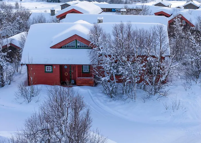 Familiehytte Med Peis Og Badstu I Sentrum Ferienhaus Beitostolen