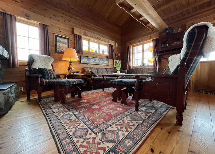 Familiehytte Med Peis Og Badstu I Sentrum * Beitostolen