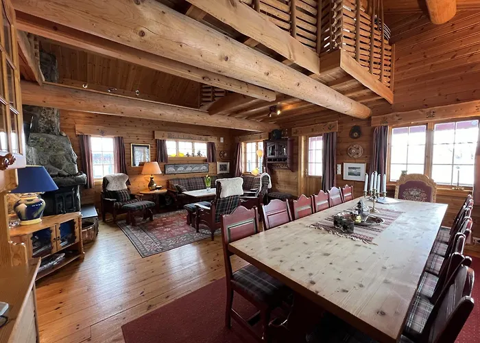 Familiehytte Med Peis Og Badstu I Sentrum Holiday home Beitostolen